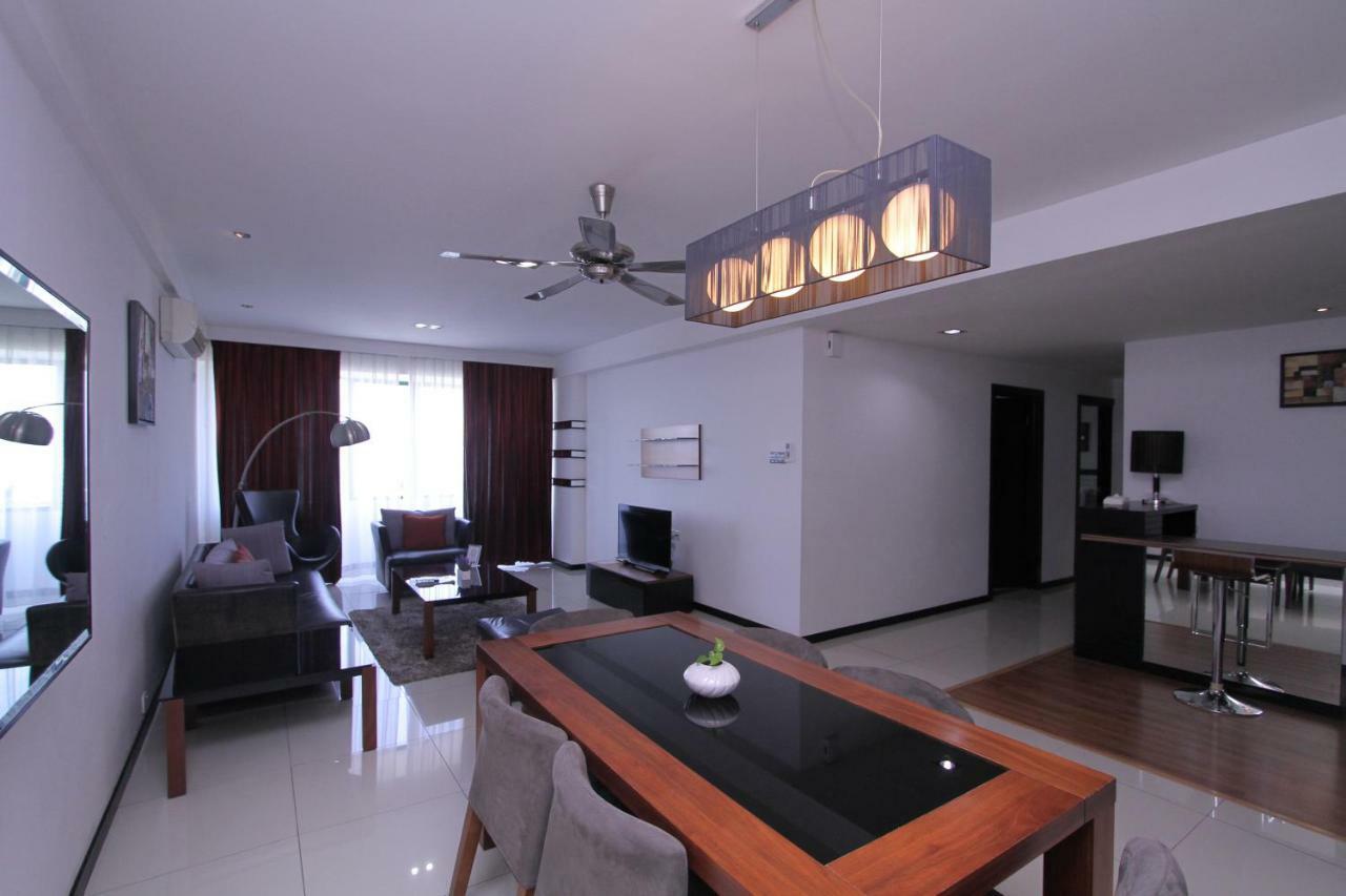 Likas Square - Kk Apartment Suite โกตาคินาบาลู ภายนอก รูปภาพ